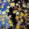 浮いた紅葉