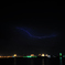 夏の夜の港