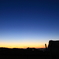印旛沼・夕景　- ナウマンゾウと見る夕空 -