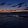 夕日が沈む名蔵湾