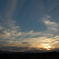 夕暮れ