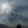 雲が作る明暗