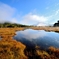 Reflection of clouds