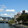 広島の街と原爆ドーム