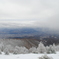雪山からの眺め