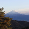 昇仙峡からの富士山