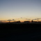 すすきと夕日2