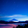 星降る夜～富士と虹の川