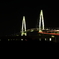 赤い光跡