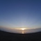 白里の朝日