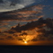 夕日