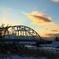 夕焼けアーチ橋