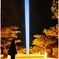 Pillar of light of peace