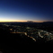 夜明けの街