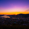 夕映えの長崎