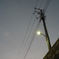 街灯、電柱