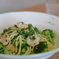 クリームソースパスタ