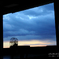 部屋から見る空