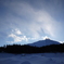 夕暮れの公園から