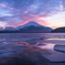 山中湖夕景４
