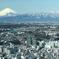 保土ヶ谷の街と富士山