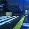 深夜の無人駅