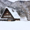 白川郷雪景色