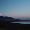 夜明けの富士山