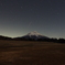 富士山と星空