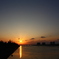 夕日
