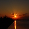夕日