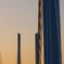 女神大橋の夕景