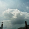 排気ガスに苦しむ雲