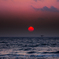 赤い夕日