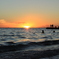 sunset at Waikiki