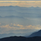 山の朝