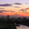 夕暮れの街