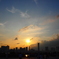 夕日