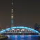 スカイツリーと永代橋