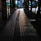 夜明けの街