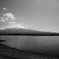 河口湖の富士山