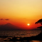 立石の夕陽　#2