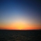 海上からの夕日