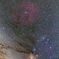 サソリ座頭部周辺の散光星雲群