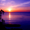 　　　能登の夕陽