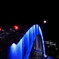The Moon On Blue Bridge