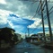 雲の切れ間