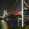関門橋　ライトアップ