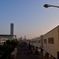 新潟港の夕暮れ