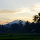 Agung di pagi hari 